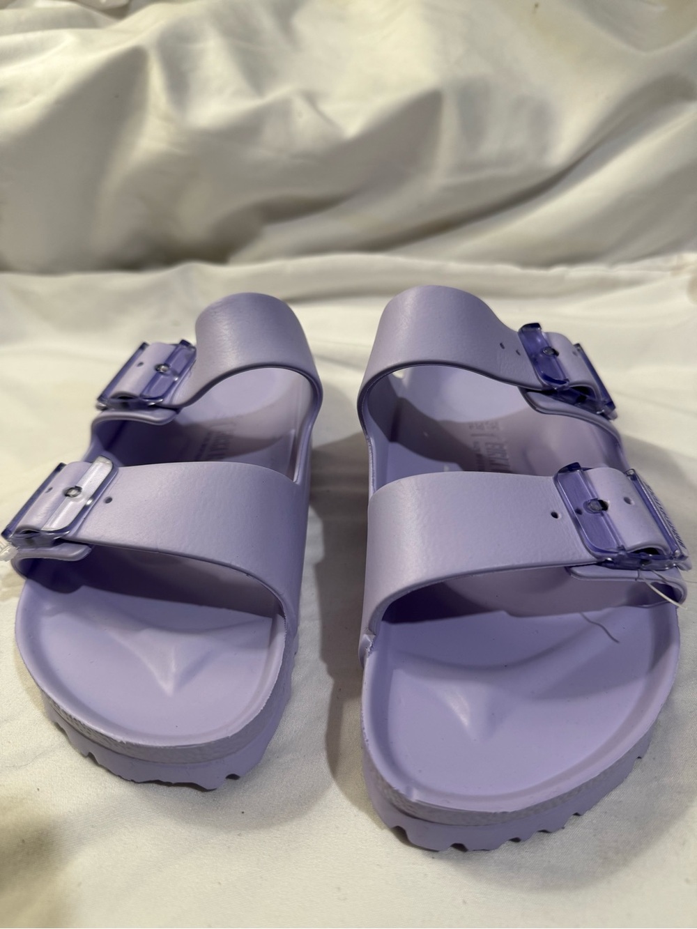 Birkenstock Arizona Stealth Buckle
EVA W/Size 8 Color purple Fog